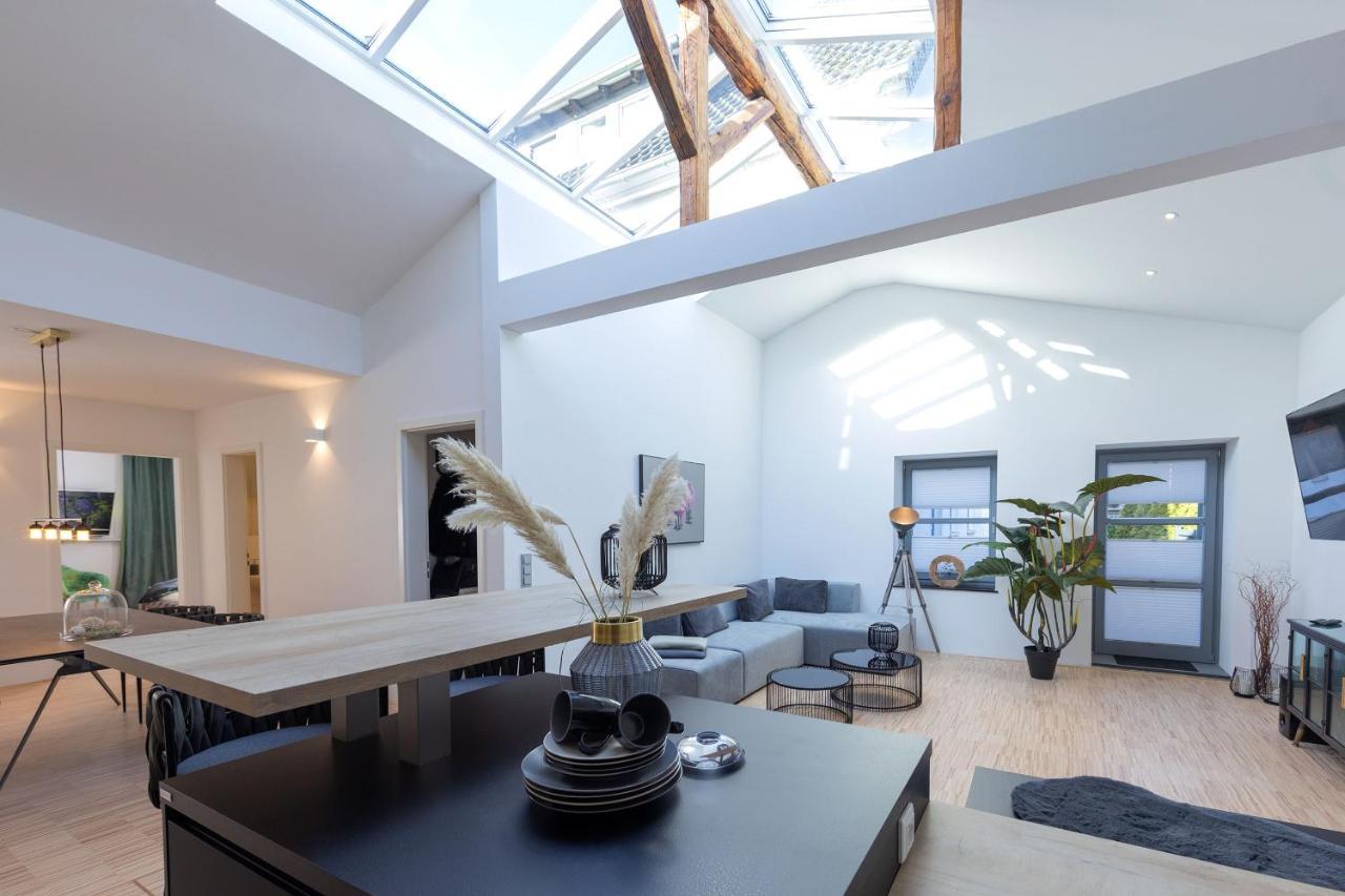 Lichtdurchflutetes Design - Appartement Guetersloh - 90 Qm Kültér fotó