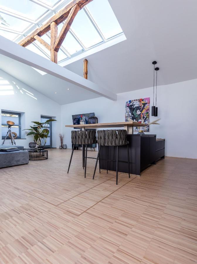 Lichtdurchflutetes Design - Appartement Guetersloh - 90 Qm Kültér fotó