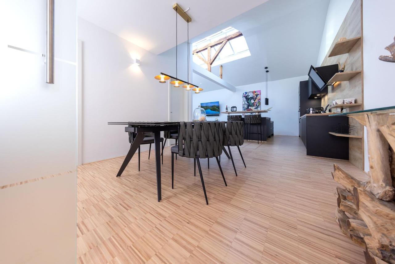 Lichtdurchflutetes Design - Appartement Guetersloh - 90 Qm Kültér fotó