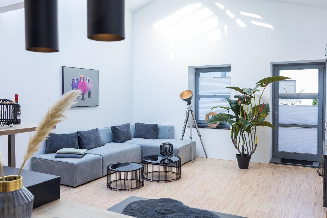 Lichtdurchflutetes Design - Appartement Guetersloh - 90 Qm Kültér fotó