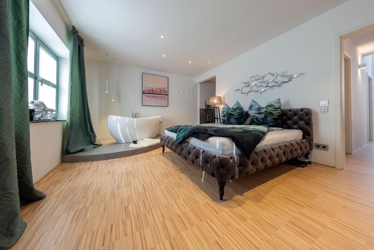 Lichtdurchflutetes Design - Appartement Guetersloh - 90 Qm Kültér fotó